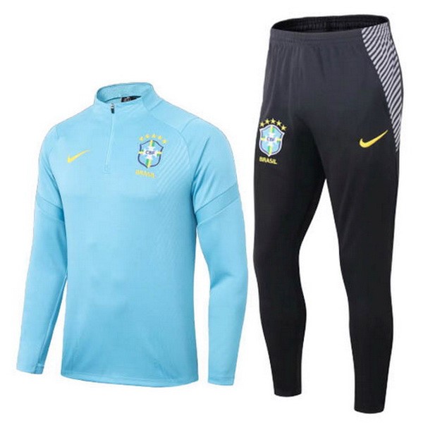 Survetement Football Brésil 2020 Bleu